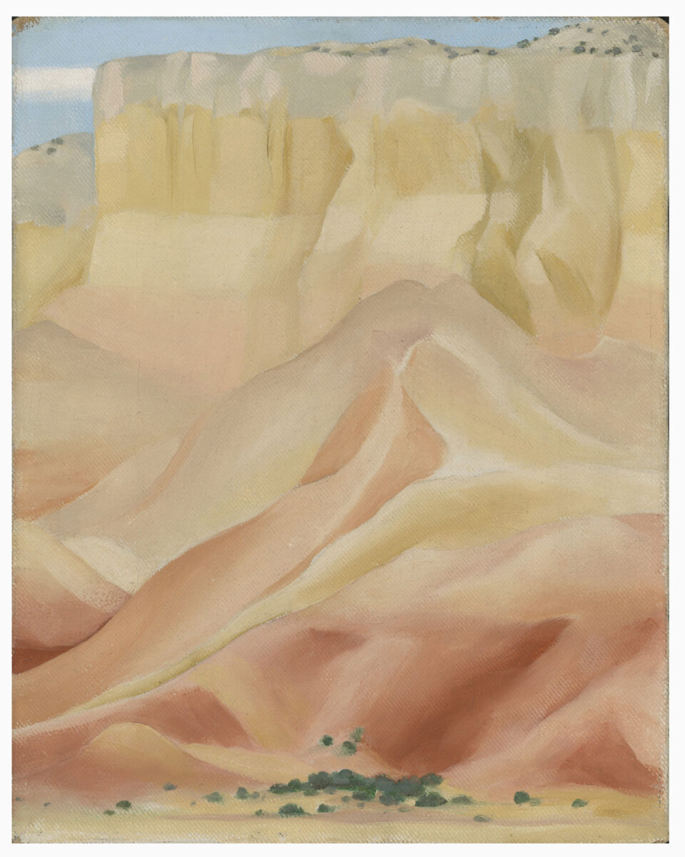 Georgia O'Keeffe, My Backyard, 1945, Charles Butt Collection — The Museum of Fine Arts, Houston