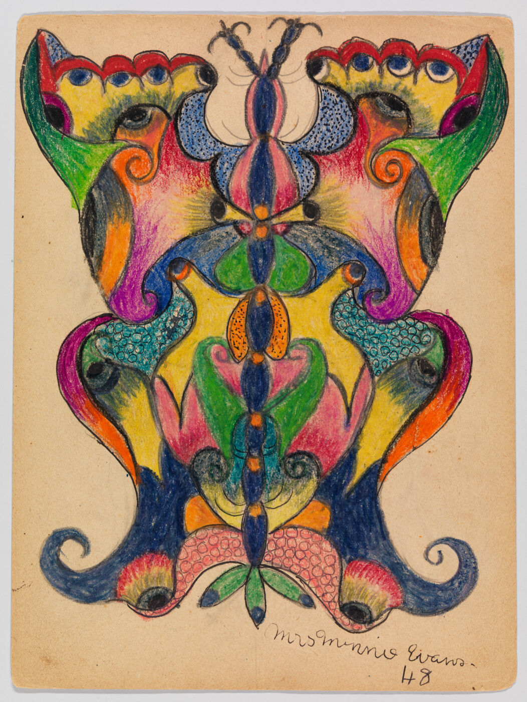 A Radiant Lost World: The Art of Minnie Evans Shines at the Whitney