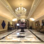 Grand lobby of the Four Seasons Hotel Chicago