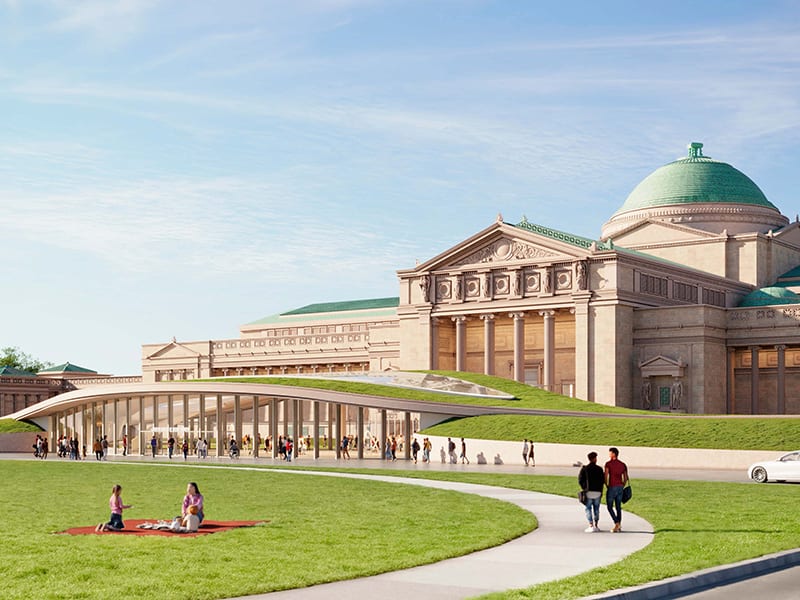 Griffin MSI Unveils Plans for a Bright, Fully Accessible Welcome Hall at Its Historic North Portico