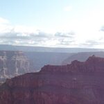 Panoramic view of Grand Canyon West and the Skywalk