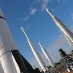 Rockets on display at Kennedy Space Center Rocket Garden