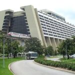 Disney's Contemporary Resort tower