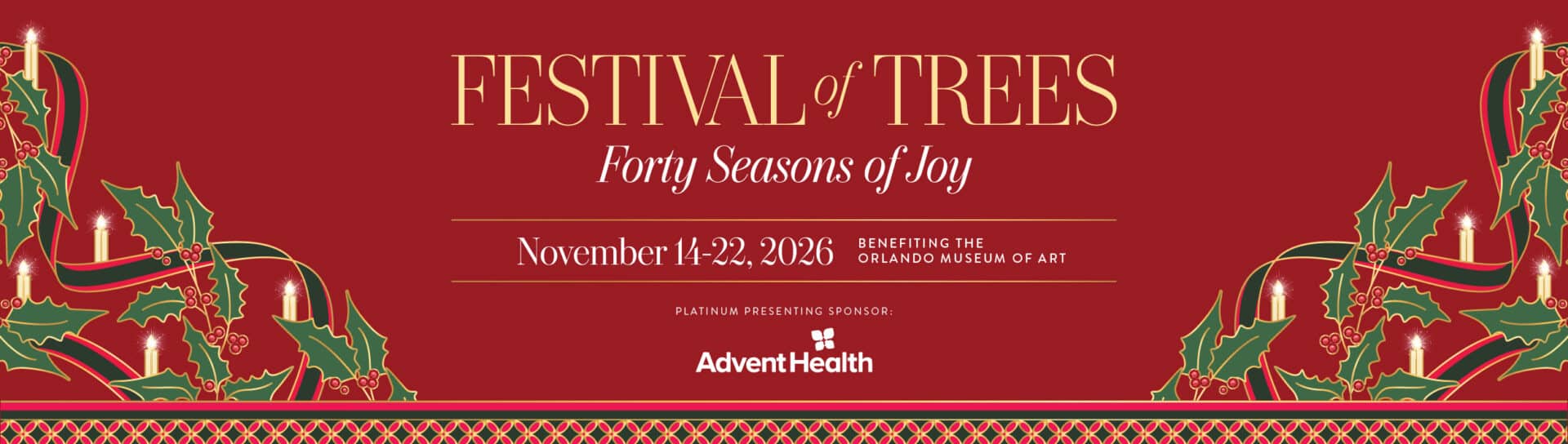 El Festival of Trees de Orlando celebra 40 temporadas de alegría este noviembre